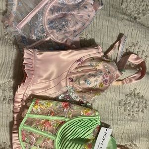 Bundle of For Love and Lemons bra tops